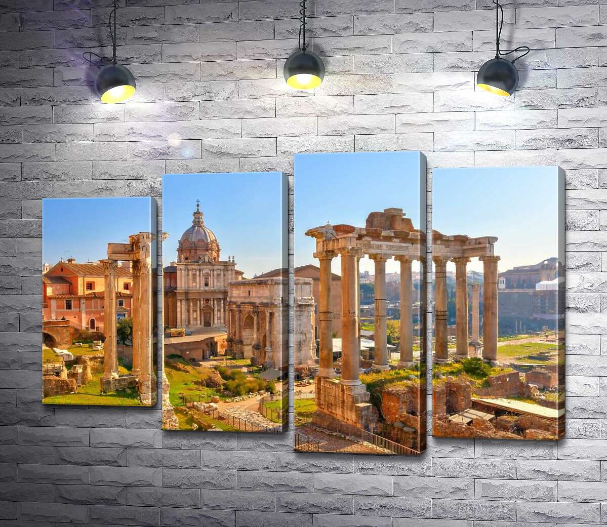 Модульная картина ArtPoster Гарндиозность руин Римского форума (Forum Romanum) 100x67 см Модуль №21
Модульная картина ArtPoster Гарндиозность руин Римского форума (Forum Romanum) 100x67 см Модуль №21
