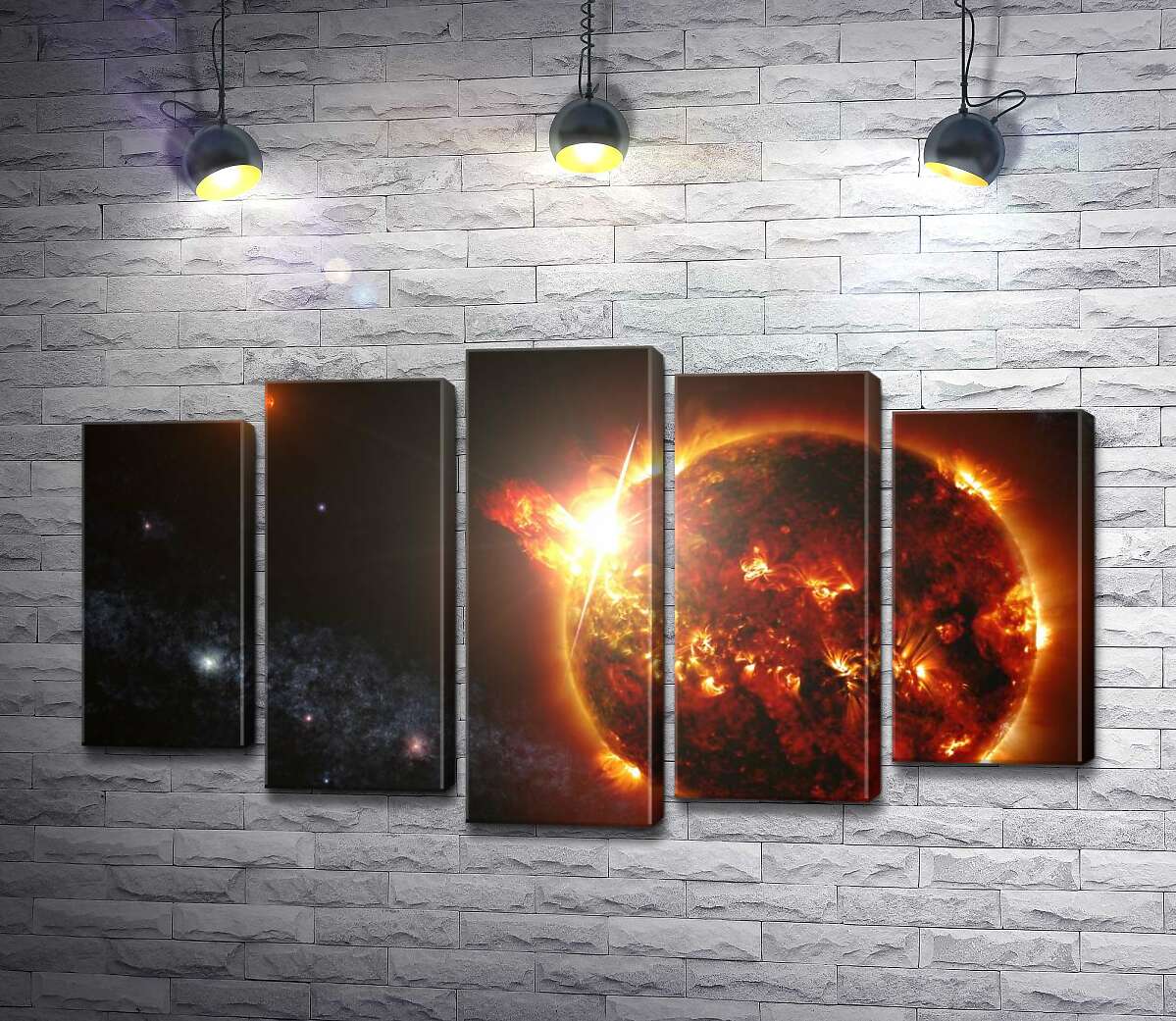 Модульная картина ArtPoster Горячая красота Солнечных вспышек 130x74 см Модуль №26
Модульная картина ArtPoster Горячая красота Солнечных вспышек 130x74 см Модуль №26