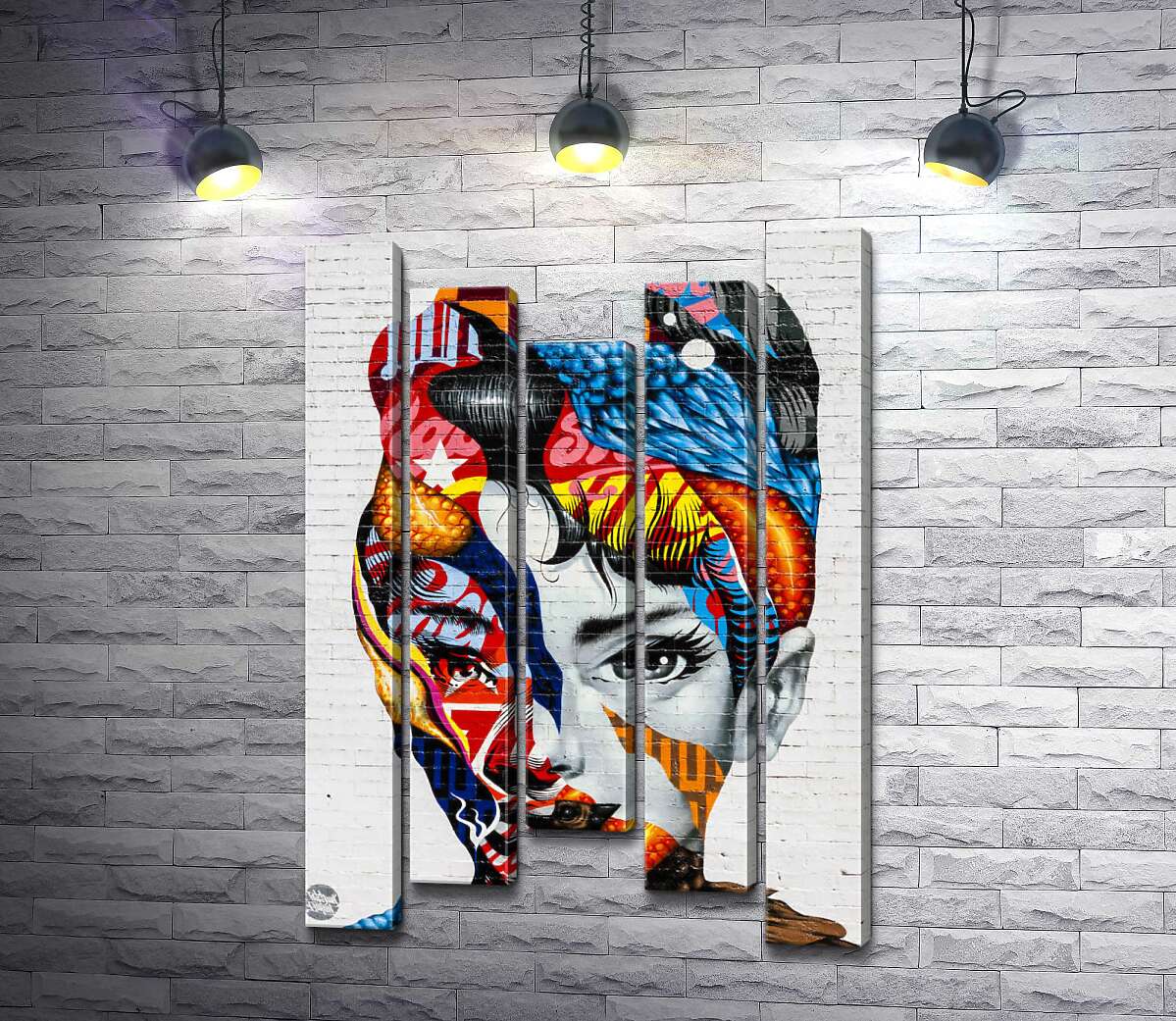 Модульная картина ArtPoster Девушка на нью-йоркском мурале "В маленькой Италии" (In little Italy) 100x150 см Модуль №28
Модульная картина ArtPoster Девушка на нью-йоркском мурале "В маленькой Италии" (In little Italy) 100x150 см Модуль №28