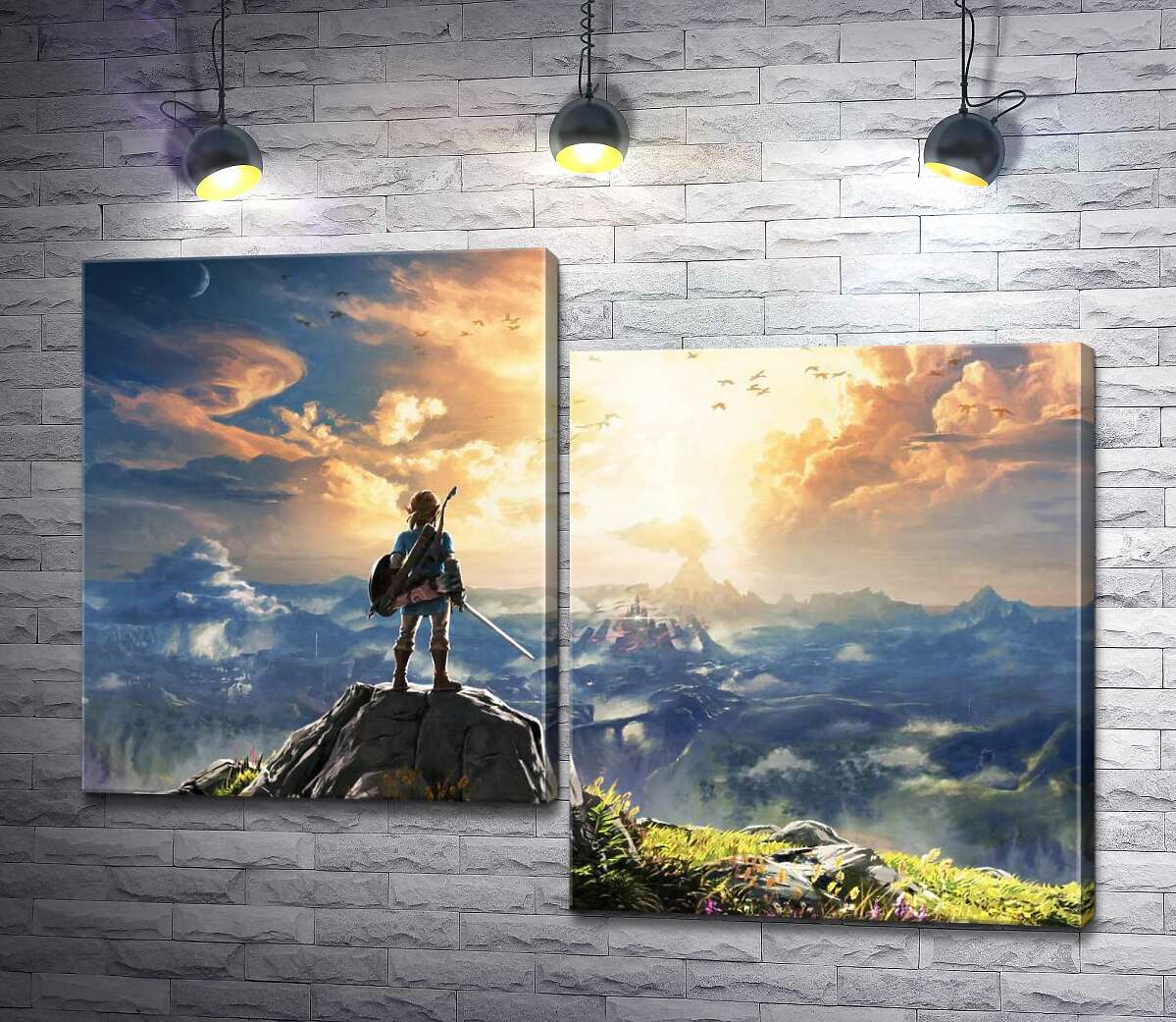 Модульная картина ArtPoster Герой игры "The Legend of Zelda", Линк, смотрит на взрыв 130x95 см Модуль №5
Модульная картина ArtPoster Герой игры "The Legend of Zelda", Линк, смотрит на взрыв 130x95 см Модуль №5