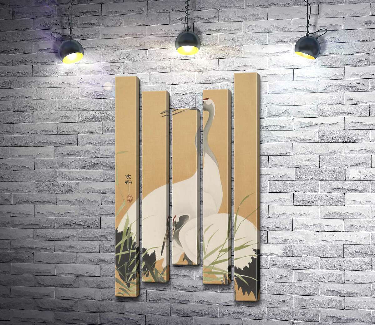 Модульная картина ArtPoster Два журавля (Two Cranes) – Охара Косон (Ohara Koson) 110x207 см Модуль №28
Модульная картина ArtPoster Два журавля (Two Cranes) – Охара Косон (Ohara Koson) 110x207 см Модуль №28