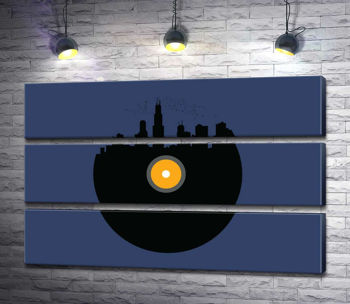 Модульная картина ArtPoster Желтый свет фонаря в темноте ночного города 130x81 см Модуль №13
Модульная картина ArtPoster Желтый свет фонаря в темноте ночного города 130x81 см Модуль №13