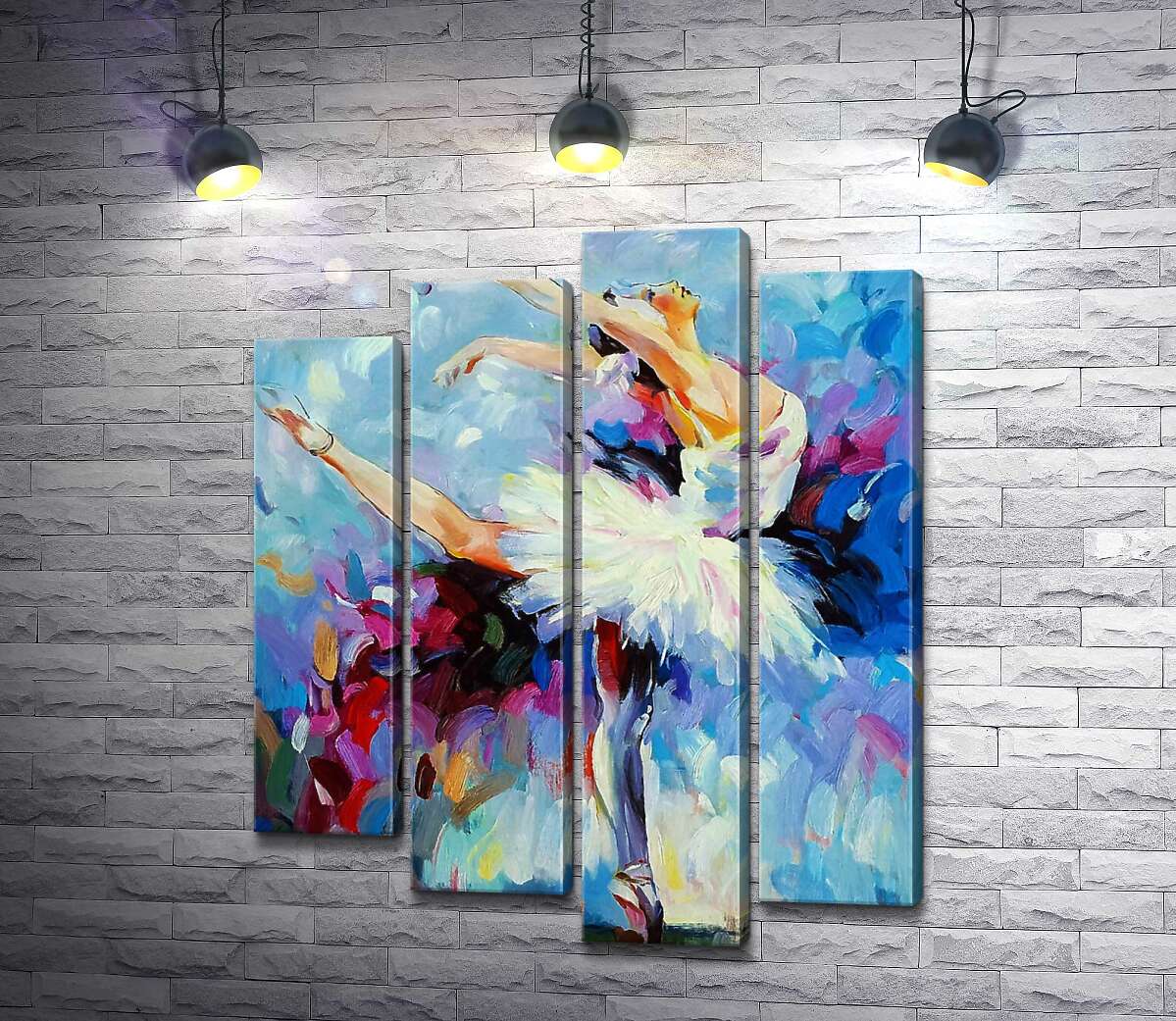 Модульная картина ArtPoster Грационные движения балерины в танце 132x160 см Модуль №21
Модульная картина ArtPoster Грационные движения балерины в танце 132x160 см Модуль №21