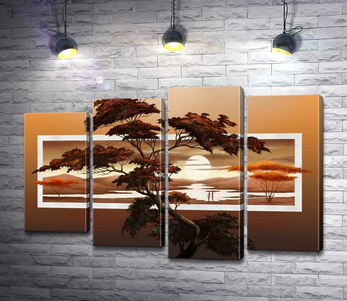 Модульная картина ArtPoster Дерево бонсай на фоне японского пейзажа 80x54 см Модуль №21
Модульная картина ArtPoster Дерево бонсай на фоне японского пейзажа 80x54 см Модуль №21