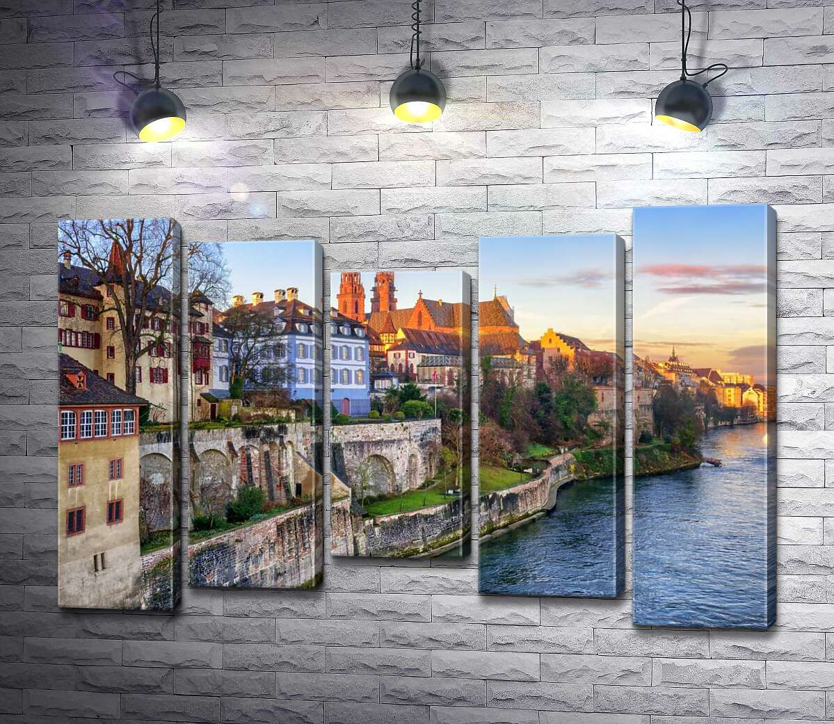 Модульная картина ArtPoster Дыхание средневековья в городе Базель на берегу Реки Рейн 130x88 см Модуль №28
Модульная картина ArtPoster Дыхание средневековья в городе Базель на берегу Реки Рейн 130x88 см Модуль №28