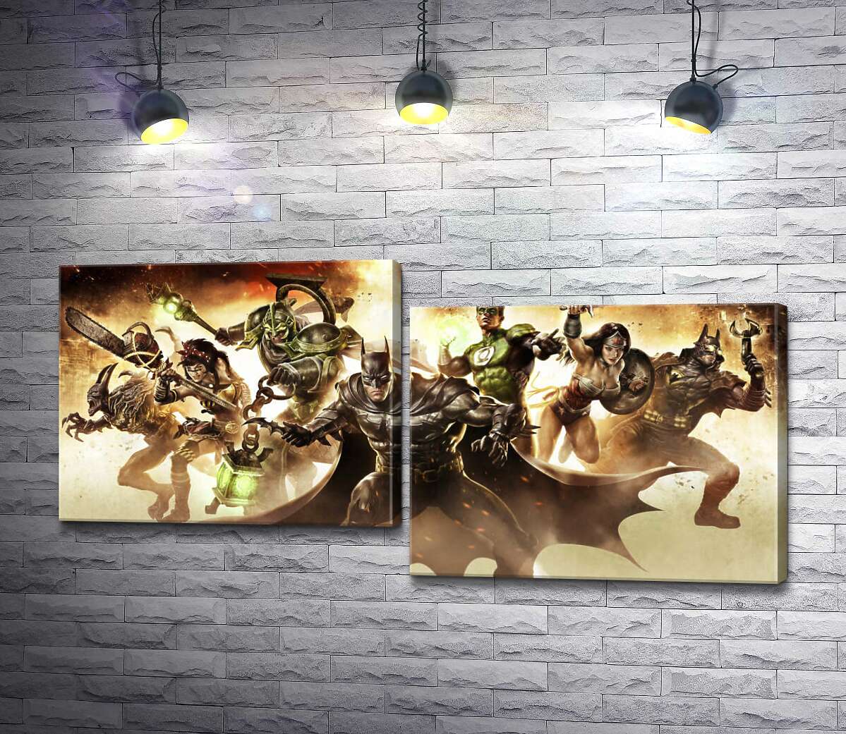 Модульная картина ArtPoster Герои комиксов DC вступают в бой 130x64 см Модуль №5
Модульная картина ArtPoster Герои комиксов DC вступают в бой 130x64 см Модуль №5