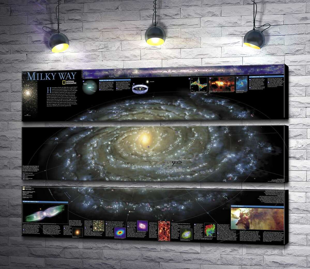 Модульная картина ArtPoster Карта галактики Млечный Путь (Milky Way) 93x60 см Модуль №13
Модульная картина ArtPoster Карта галактики Млечный Путь (Milky Way) 93x60 см Модуль №13