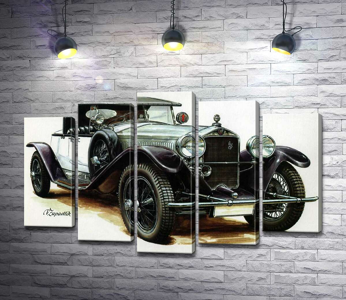 Модульная картина ArtPoster Зеленый ретро-автомобиль Tatra 31 100x66 см Модуль №26
Модульная картина ArtPoster Зеленый ретро-автомобиль Tatra 31 100x66 см Модуль №26