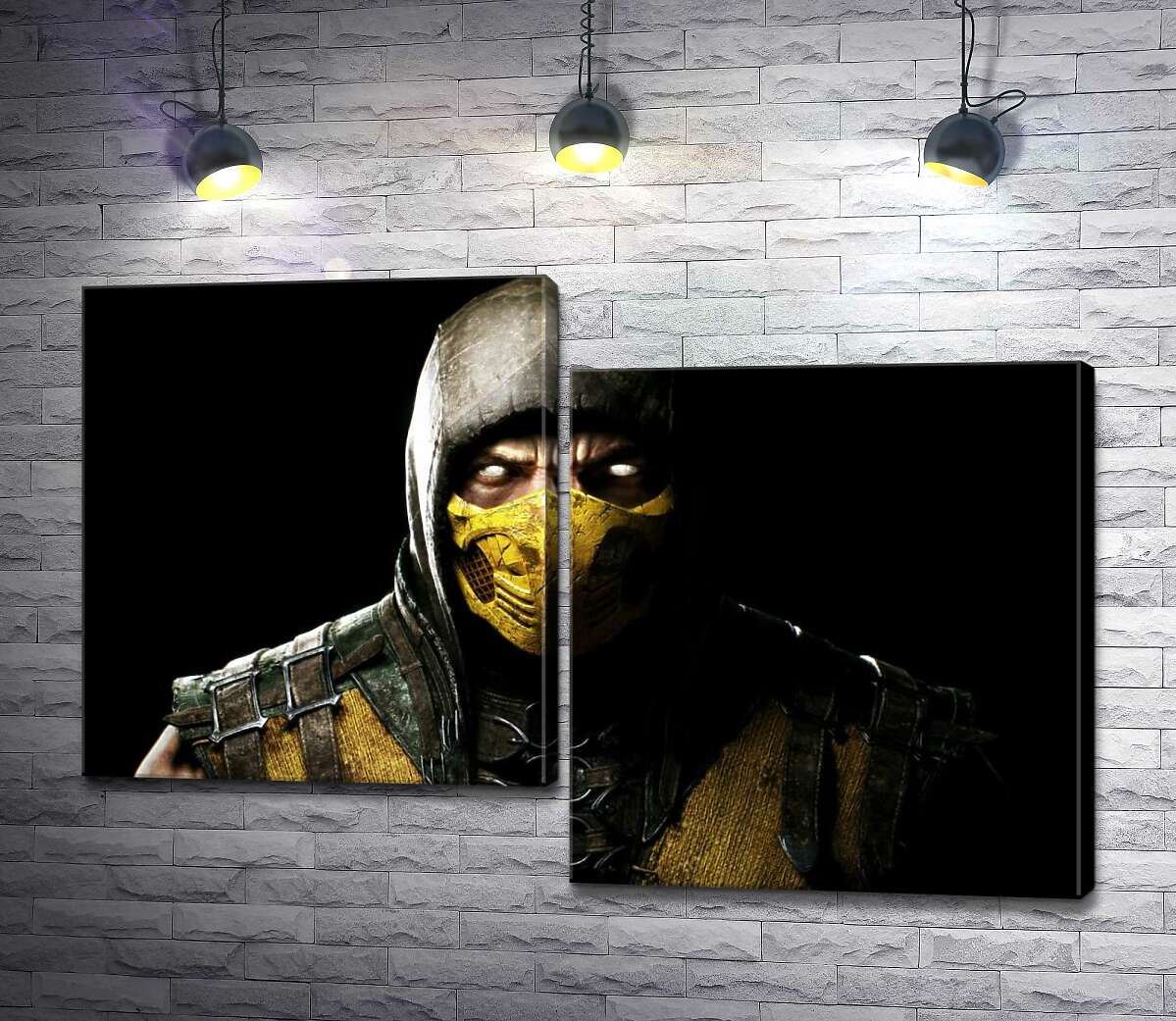 Модульная картина ArtPoster Из тьмы к свету: портрет героя игры "Mortal Kombat" Скорпиона 100x67 см Модуль №5
Модульная картина ArtPoster Из тьмы к свету: портрет героя игры "Mortal Kombat" Скорпиона 100x67 см Модуль №5