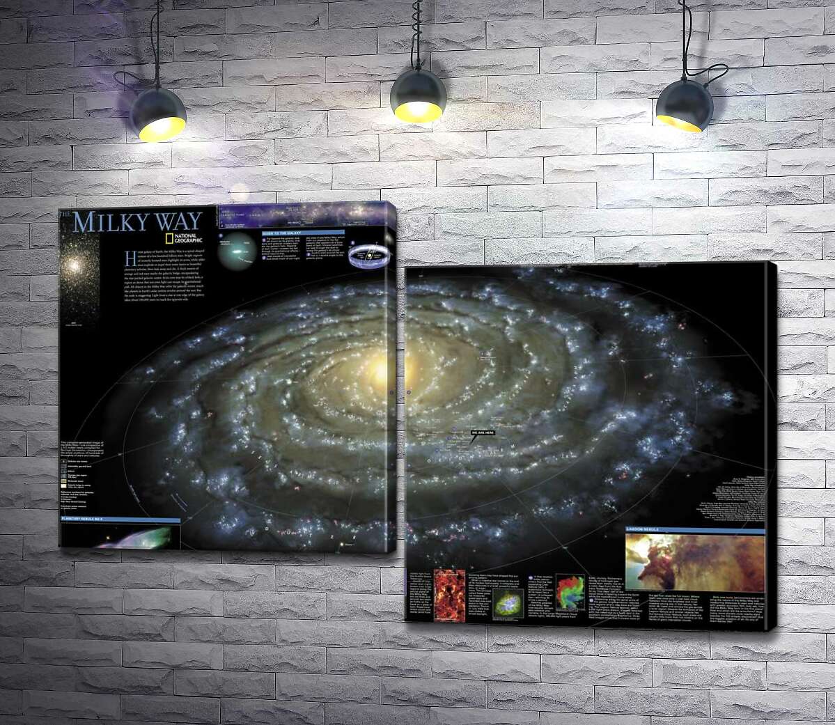 Модульная картина ArtPoster Карта галактики Млечный Путь (Milky Way) 130x85 см Модуль №5
Модульная картина ArtPoster Карта галактики Млечный Путь (Milky Way) 130x85 см Модуль №5