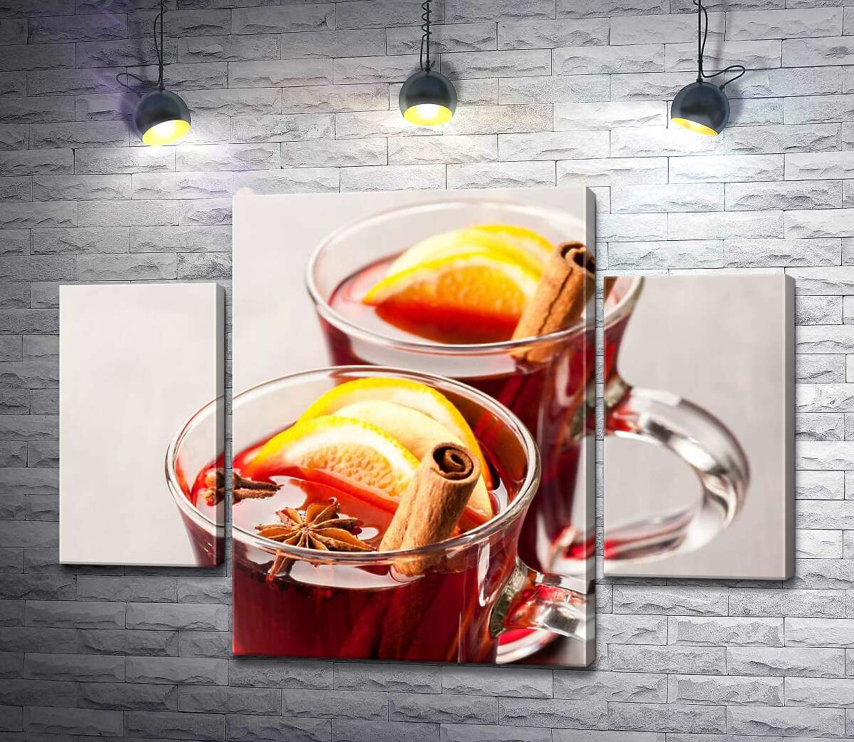 Модульная картина ArtPoster Идиллия вкуса: душистый глинтвейн с цитрусами, палочкой корицы и бадьяном 100x74 см Модуль №7
Модульная картина ArtPoster Идиллия вкуса: душистый глинтвейн с цитрусами, палочкой корицы и бадьяном 100x74 см Модуль №7