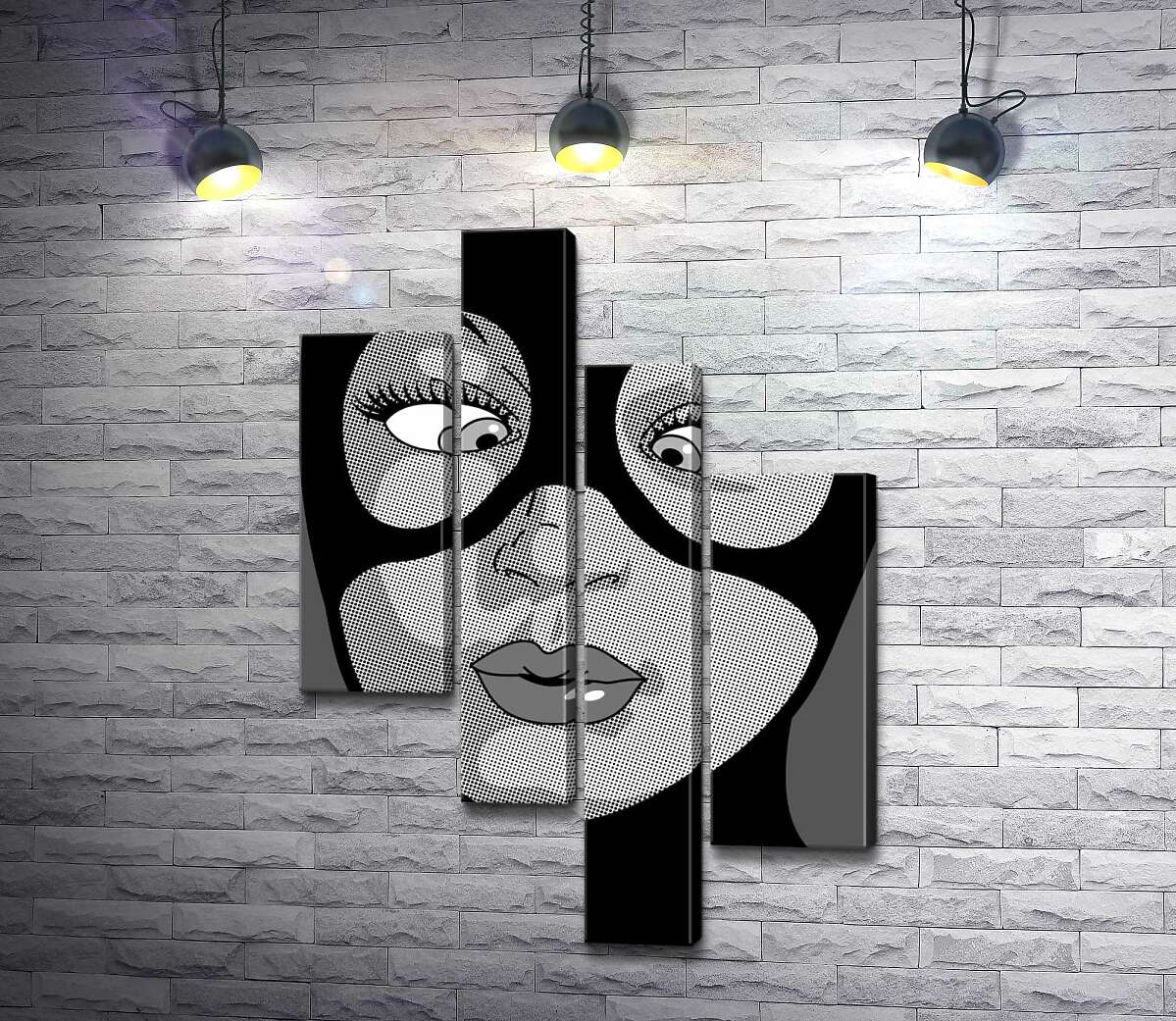 Модульная картина ArtPoster Женщина-кошка (Cat woman) весело кривляется 130x189 см Модуль №20
Модульная картина ArtPoster Женщина-кошка (Cat woman) весело кривляется 130x189 см Модуль №20