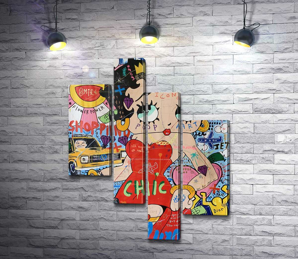 Модульная картина ArtPoster Милая Бетти (Betty Love) - Джисбар 100x131 см Модуль №20
Модульная картина ArtPoster Милая Бетти (Betty Love) - Джисбар 100x131 см Модуль №20