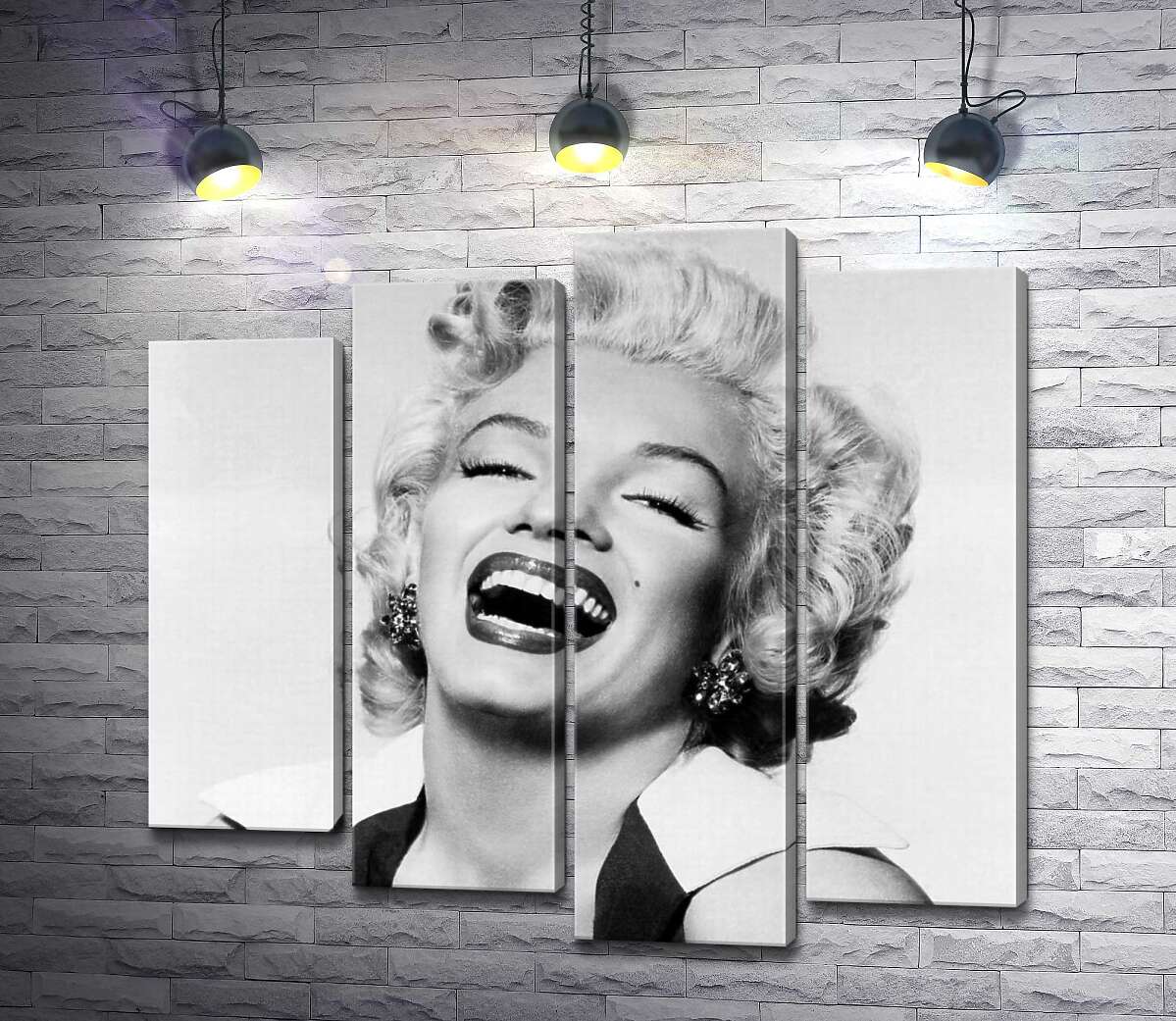 Модульная картина ArtPoster Легендарная улыбка Мэрилин Монро (Marilyn Monroe) 132x120 см Модуль №21
Модульная картина ArtPoster Легендарная улыбка Мэрилин Монро (Marilyn Monroe) 132x120 см Модуль №21