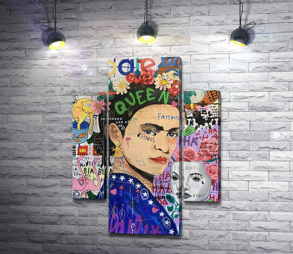 Модульная картина ArtPoster Маска Фриды (Frida Mask) – Джисбар 100x135 см Модуль №7
Модульная картина ArtPoster Маска Фриды (Frida Mask) – Джисбар 100x135 см Модуль №7