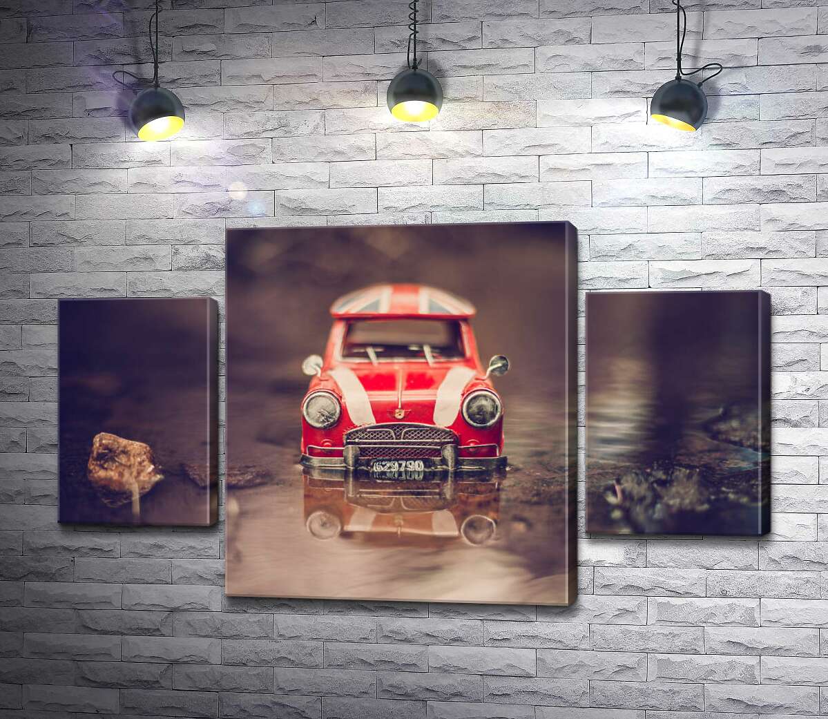Модульная картина ArtPoster Крошечное такси в лондонской луже 80x49 см Модуль №7
Модульная картина ArtPoster Крошечное такси в лондонской луже 80x49 см Модуль №7