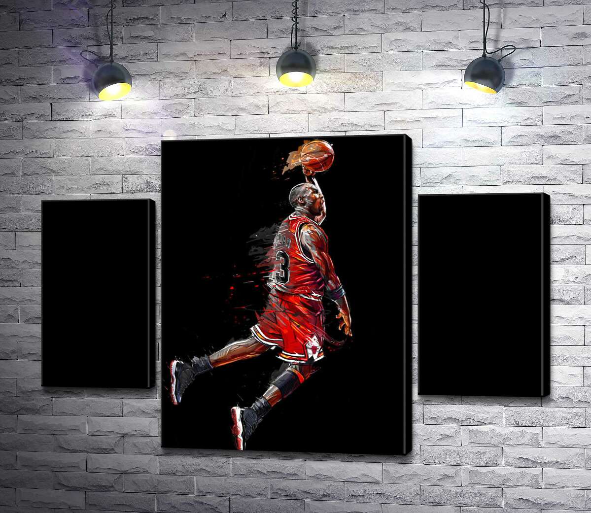 Модульная картина ArtPoster Легендарный баскетболист, Майкл Джордан (Michael Jordan), в прыжке 100x70 см Модуль №7
Модульная картина ArtPoster Легендарный баскетболист, Майкл Джордан (Michael Jordan), в прыжке 100x70 см Модуль №7