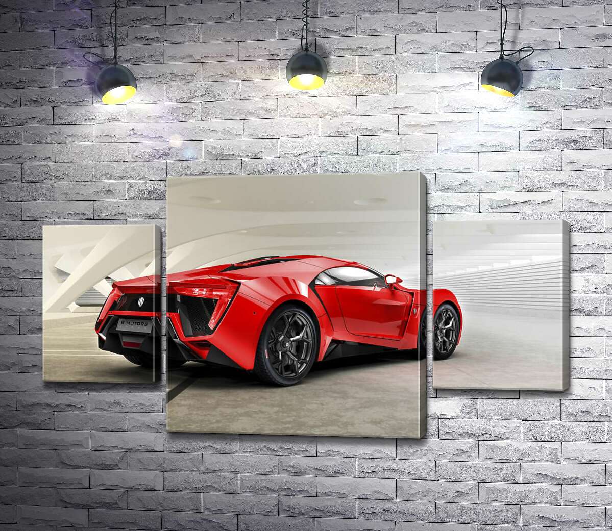 Модульная картина ArtPoster Красный бампер автомобиля Lykan Hypersport на белом фоне 80x45 см Модуль №7
Модульная картина ArtPoster Красный бампер автомобиля Lykan Hypersport на белом фоне 80x45 см Модуль №7