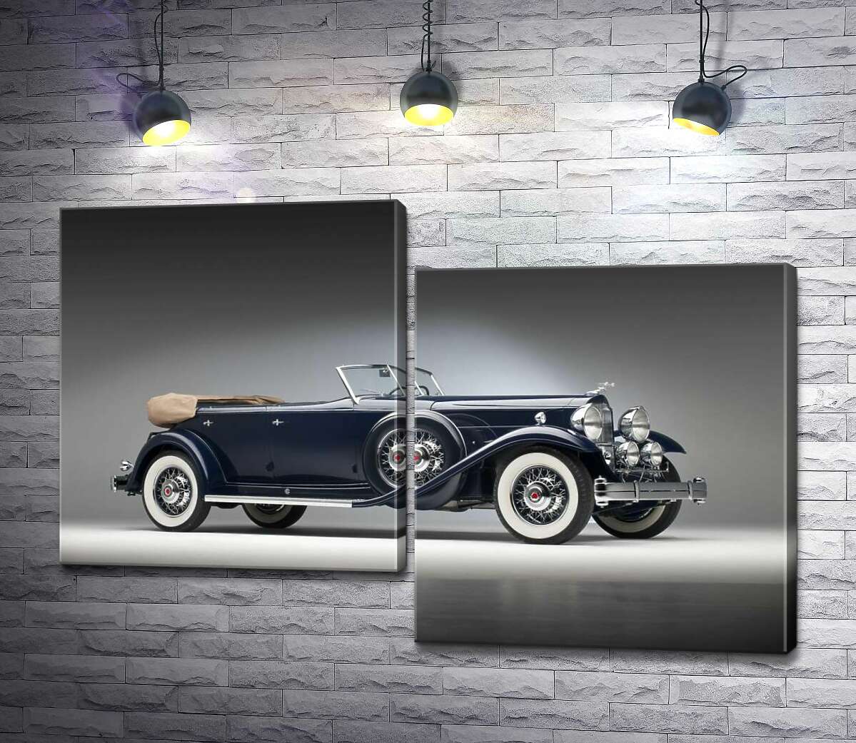 Модульная картина ArtPoster Люксовый американский синий автомобиль Packard Twin Six 1932 100x68 см Модуль №5
Модульная картина ArtPoster Люксовый американский синий автомобиль Packard Twin Six 1932 100x68 см Модуль №5