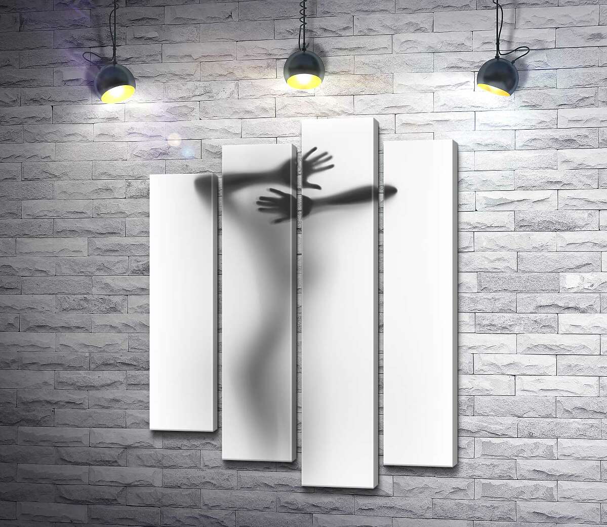 Модульная картина ArtPoster Манящий женский силуэт за стеклом 100x140 см Модуль №21
Модульная картина ArtPoster Манящий женский силуэт за стеклом 100x140 см Модуль №21