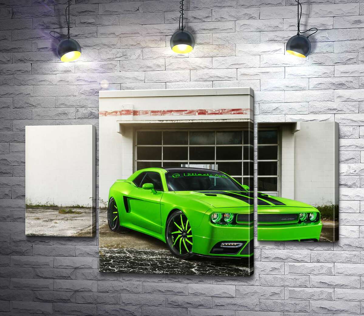 Модульная картина ArtPoster Лаймовой оттенок автомобиля Dodge Challenger STR8 80x54 см Модуль №7
Модульная картина ArtPoster Лаймовой оттенок автомобиля Dodge Challenger STR8 80x54 см Модуль №7