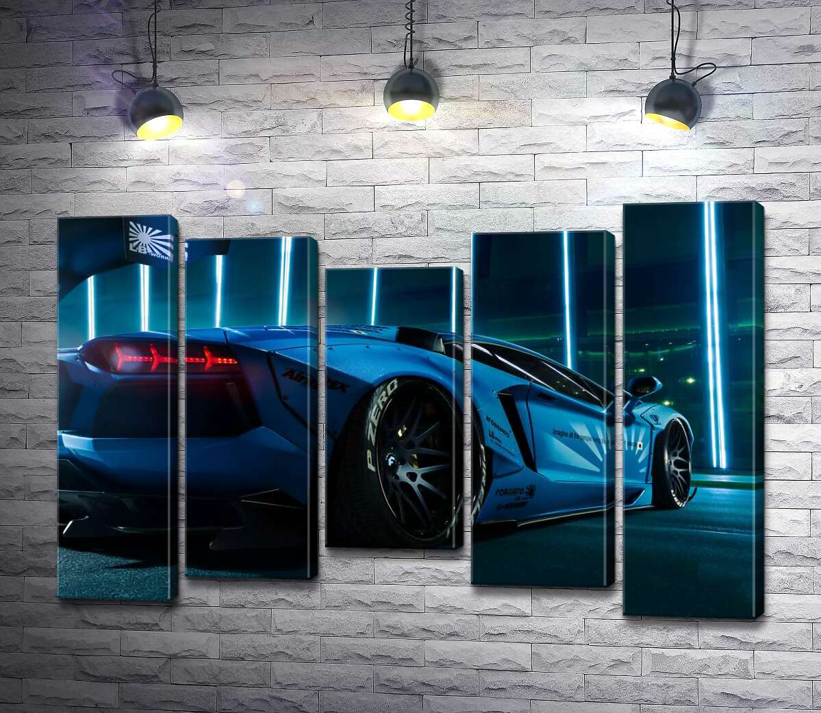 Модульная картина ArtPoster Лазурный цвет автомобиля Ламборгини (Lamborghini Aventador) 130x88 см Модуль №28
Модульная картина ArtPoster Лазурный цвет автомобиля Ламборгини (Lamborghini Aventador) 130x88 см Модуль №28