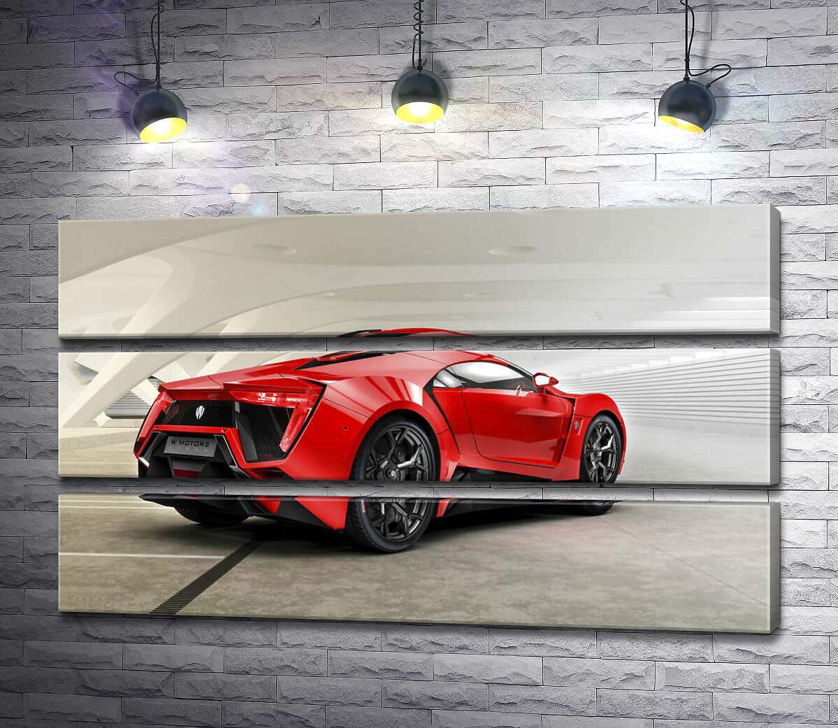 Модульная картина ArtPoster Красный бампер автомобиля Lykan Hypersport на белом фоне 130x75 см Модуль №13
Модульная картина ArtPoster Красный бампер автомобиля Lykan Hypersport на белом фоне 130x75 см Модуль №13