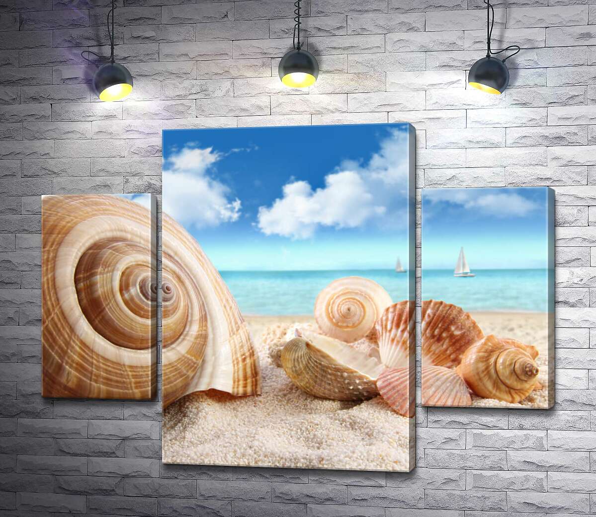 Модульная картина ArtPoster Морские ракушки на золотистом песке 100x75 см Модуль №7
Модульная картина ArtPoster Морские ракушки на золотистом песке 100x75 см Модуль №7