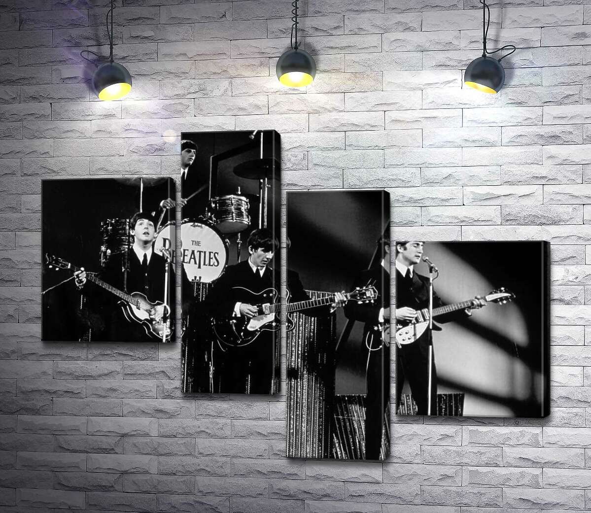 Модульная картина ArtPoster Молодая группа The Beatles на своем концерте 130x97 см Модуль №20
Модульная картина ArtPoster Молодая группа The Beatles на своем концерте 130x97 см Модуль №20