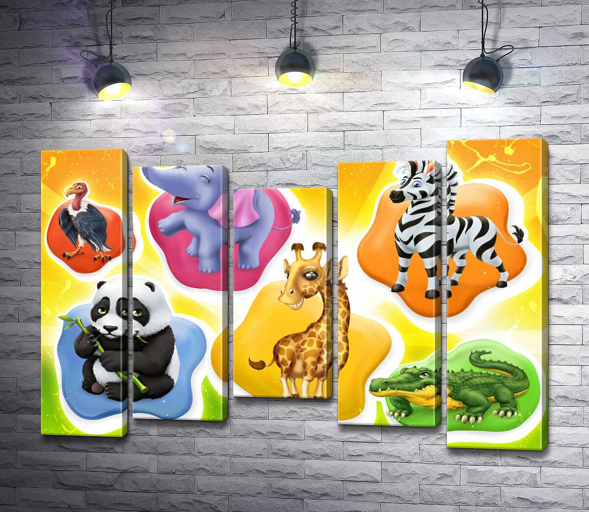 Модульная картина ArtPoster На встречу к экзотическим животным 100x71 см Модуль №28
Модульная картина ArtPoster На встречу к экзотическим животным 100x71 см Модуль №28