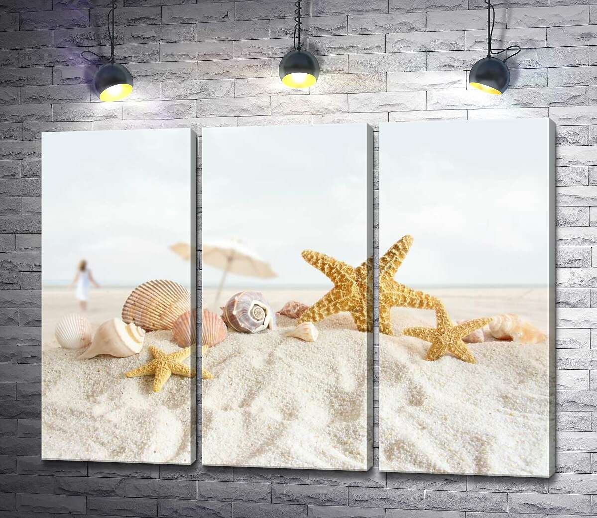 Модульная картина ArtPoster Нежный набор ракушек и морских звезд лежит на мягком пляжном песке 60x45 см Модуль №11
Модульная картина ArtPoster Нежный набор ракушек и морских звезд лежит на мягком пляжном песке 60x45 см Модуль №11
