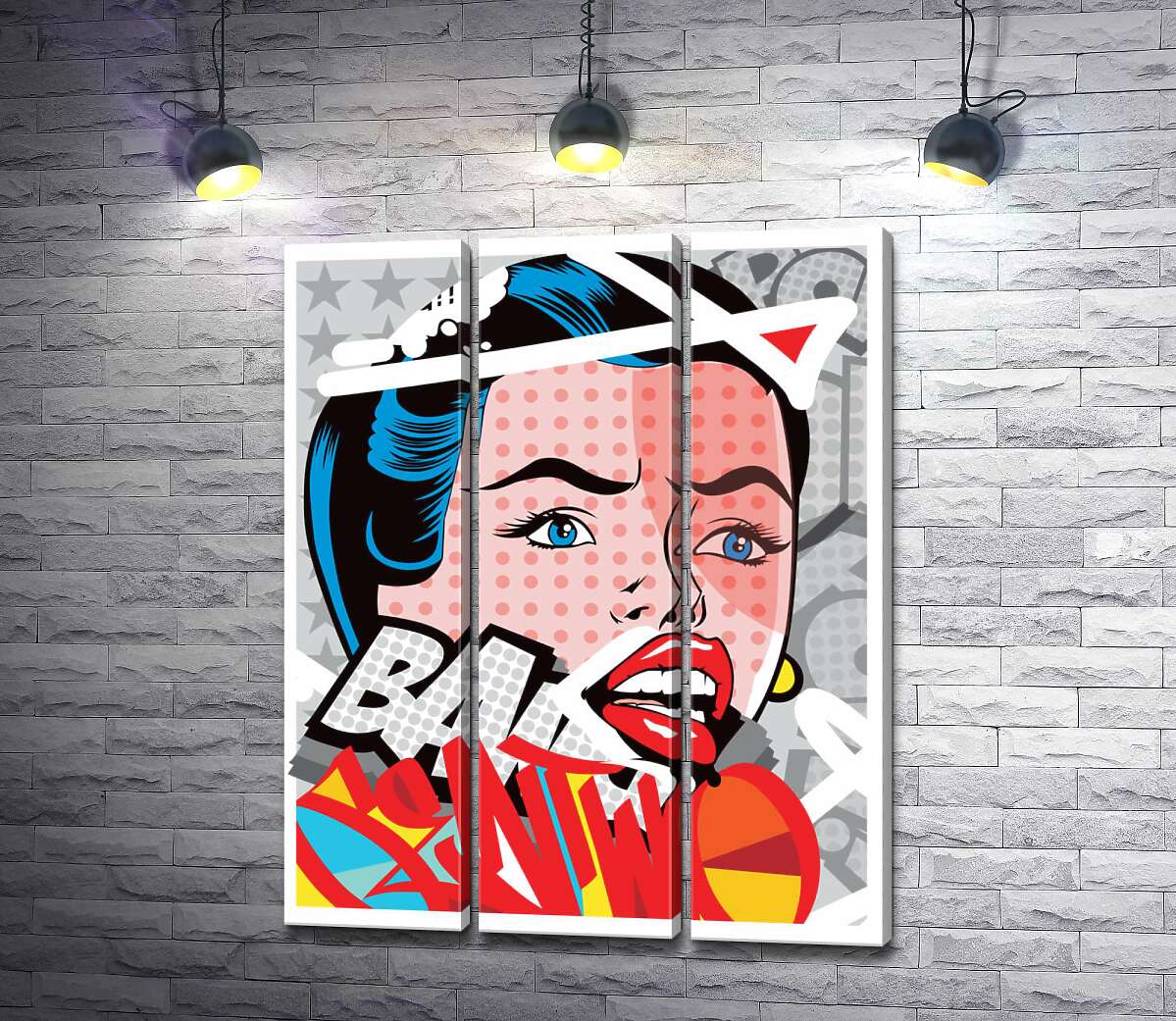 Модульная картина ArtPoster Очаровательная брюнетка говорит 102x129 см Модуль №11
Модульная картина ArtPoster Очаровательная брюнетка говорит 102x129 см Модуль №11