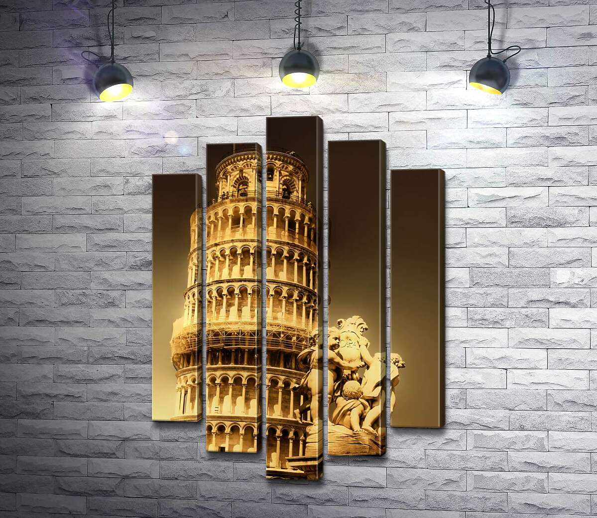 Модульная картина ArtPoster Пизанская башня (Pisa tower) виднеется из-за фонтана Путти (Fontana dei Putti) 100x150 см Модуль №26
Модульная картина ArtPoster Пизанская башня (Pisa tower) виднеется из-за фонтана Путти (Fontana dei Putti) 100x150 см Модуль №26