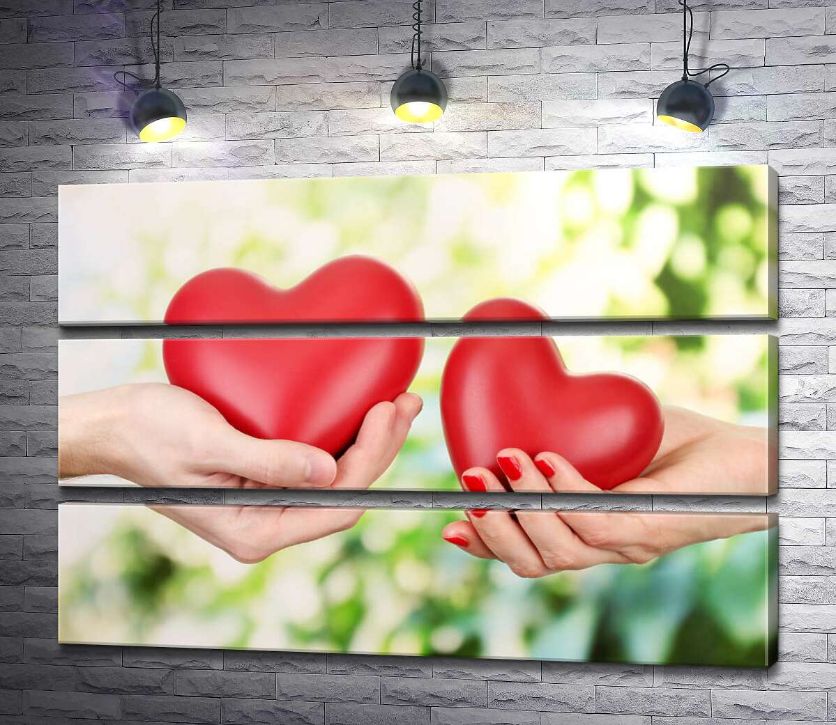 Модульная картина ArtPoster Подарки сердец в руках влюбленных 130x87 см Модуль №13
Модульная картина ArtPoster Подарки сердец в руках влюбленных 130x87 см Модуль №13