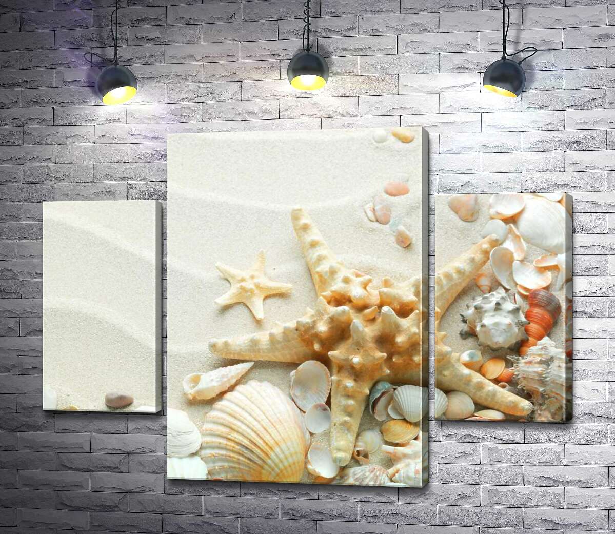 Модульная картина ArtPoster Пастельный узор на песке из морских звезд и ракушек 80x60 см Модуль №7
Модульная картина ArtPoster Пастельный узор на песке из морских звезд и ракушек 80x60 см Модуль №7
