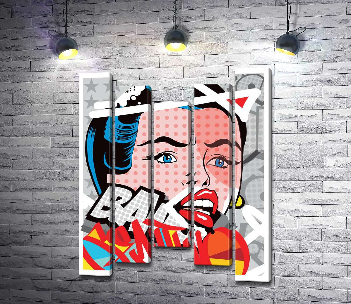 Модульная картина ArtPoster Очаровательная брюнетка говорит 130x170 см Модуль №28
Модульная картина ArtPoster Очаровательная брюнетка говорит 130x170 см Модуль №28
