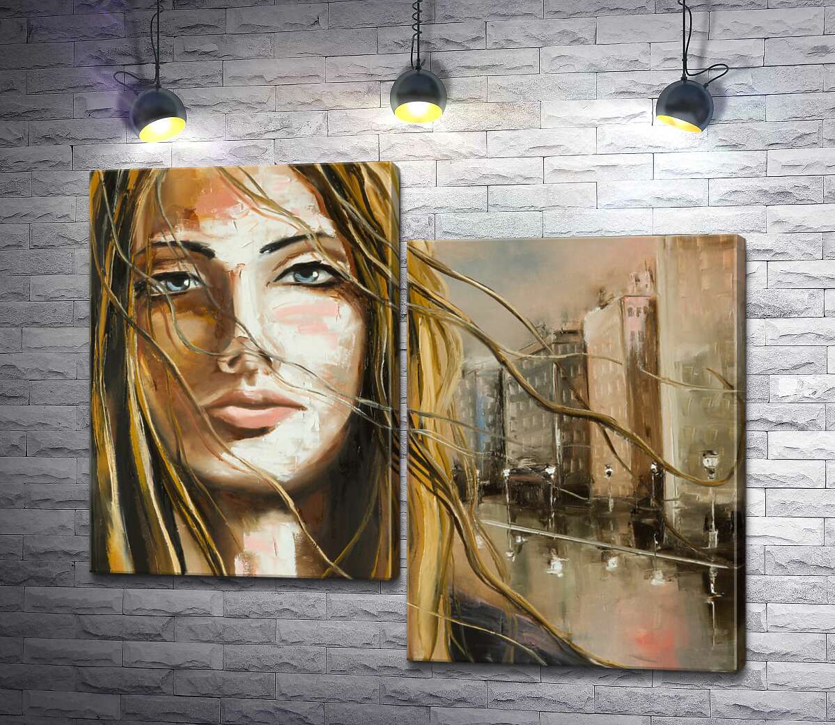 Модульная картина ArtPoster Портрет девушки на фоне дождливого города 130x109 см Модуль №5
Модульная картина ArtPoster Портрет девушки на фоне дождливого города 130x109 см Модуль №5
