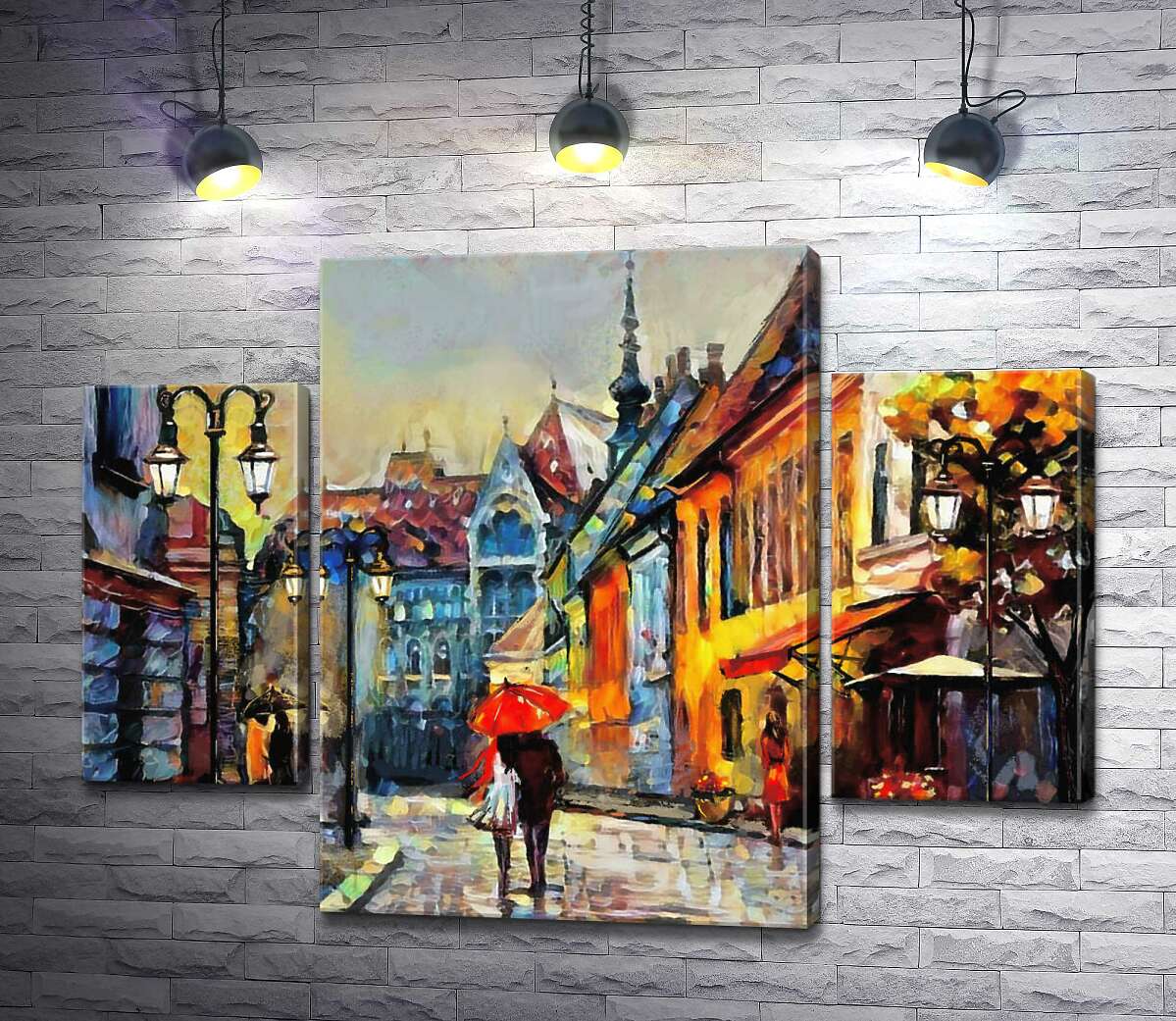 Модульная картина ArtPoster Пара прогуливается по уютной осенней улице мимо старых европейских домов 100x75 см Модуль №7
Модульная картина ArtPoster Пара прогуливается по уютной осенней улице мимо старых европейских домов 100x75 см Модуль №7