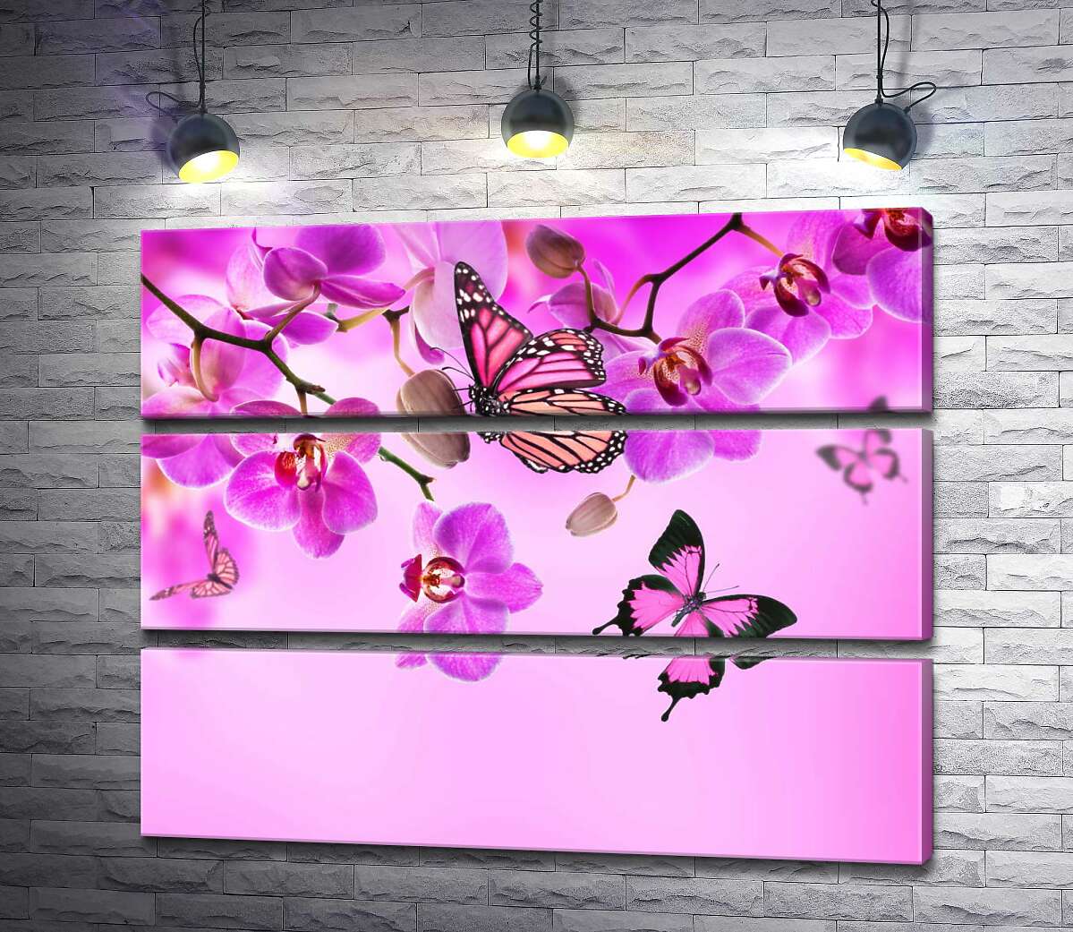 Модульная картина ArtPoster Полеты бабочек среди неоново-розовых ветвей орхидей 100x81 см Модуль №13
Модульная картина ArtPoster Полеты бабочек среди неоново-розовых ветвей орхидей 100x81 см Модуль №13