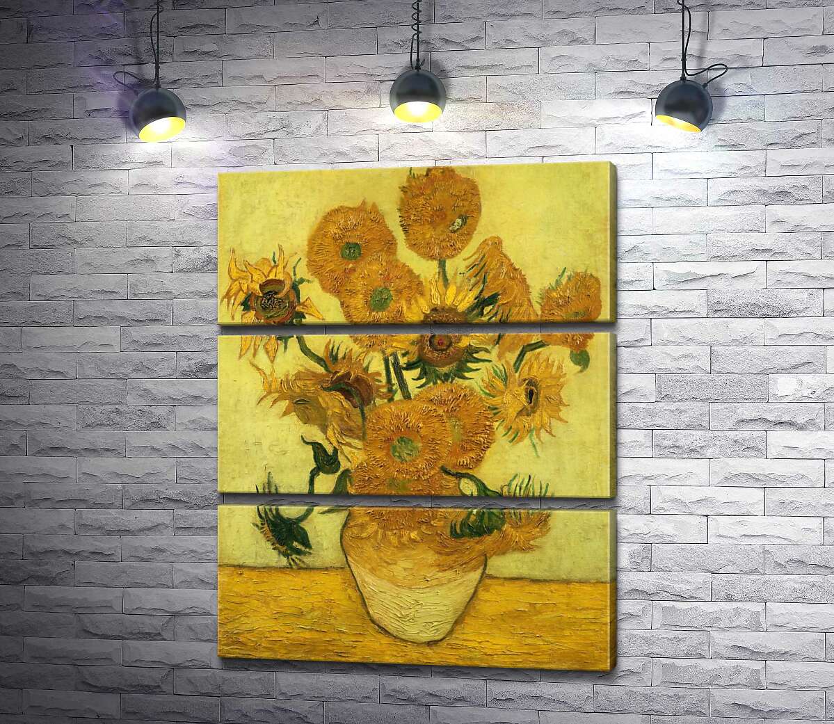 Модульная картина ArtPoster Подсолнечники – Винсент ван Гог (Vincent van Gogh) 100x126 см Модуль №13
Модульная картина ArtPoster Подсолнечники – Винсент ван Гог (Vincent van Gogh) 100x126 см Модуль №13