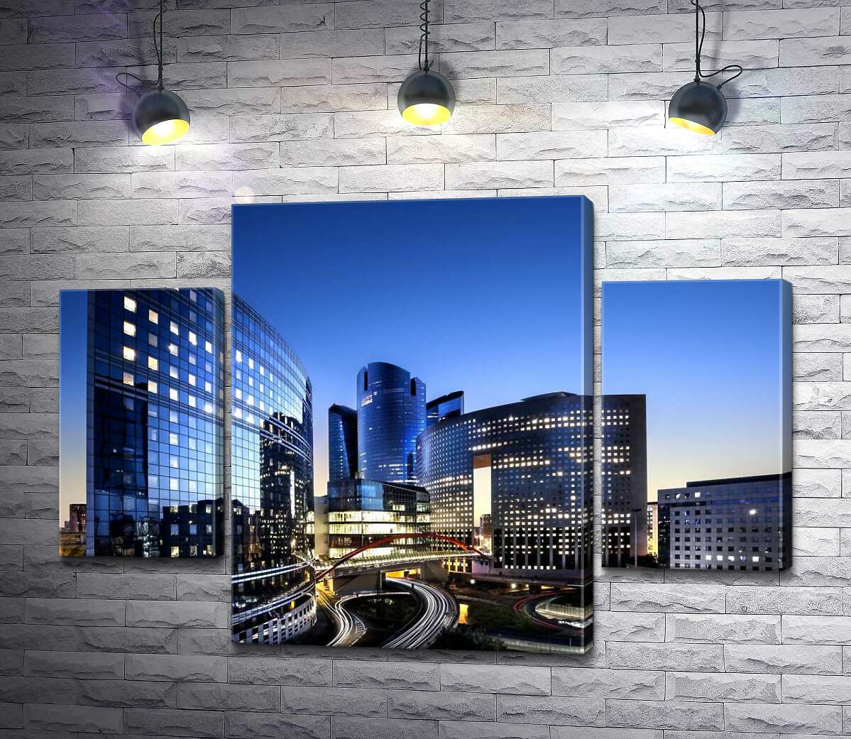 Модульная картина ArtPoster "Парижский Манхэттен" (La Défense) в вечерних сумерках 80x55 см Модуль №7
Модульная картина ArtPoster "Парижский Манхэттен" (La Défense) в вечерних сумерках 80x55 см Модуль №7