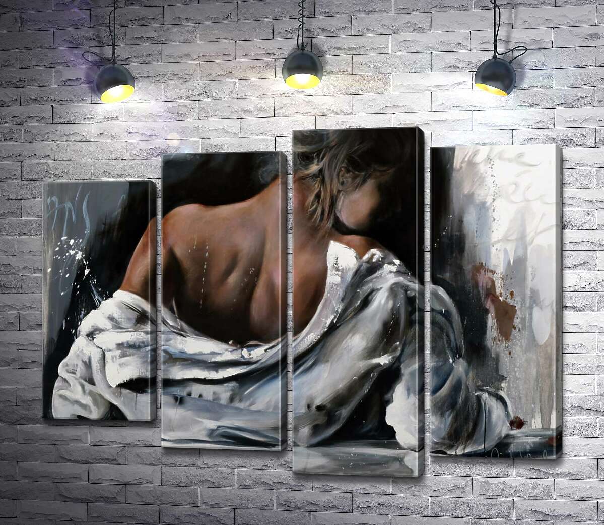 Модульная картина ArtPoster Откровенная соблазнительность в силуэте женской спины 132x100 см Модуль №21
Модульная картина ArtPoster Откровенная соблазнительность в силуэте женской спины 132x100 см Модуль №21