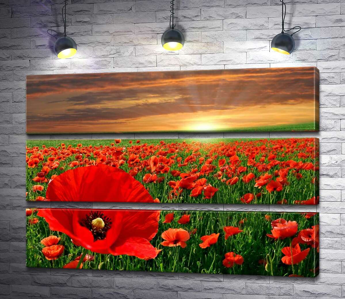Модульная картина ArtPoster Пламенные маки светятся в солнечных лучах 87x60 см Модуль №13
Модульная картина ArtPoster Пламенные маки светятся в солнечных лучах 87x60 см Модуль №13