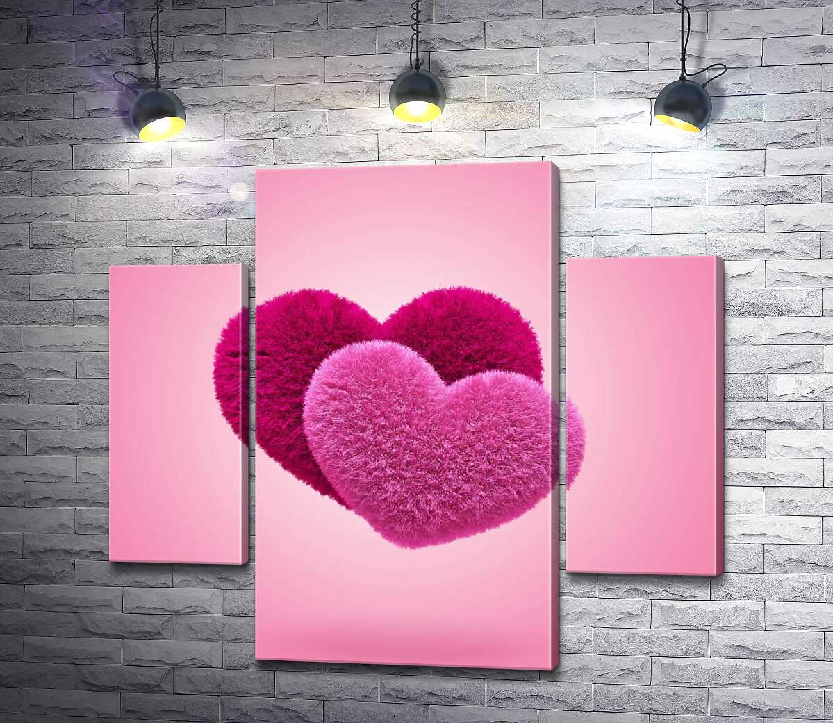 Модульная картина ArtPoster Пушистая любовь розовых сердечек 131x119 см Модуль №7
Модульная картина ArtPoster Пушистая любовь розовых сердечек 131x119 см Модуль №7