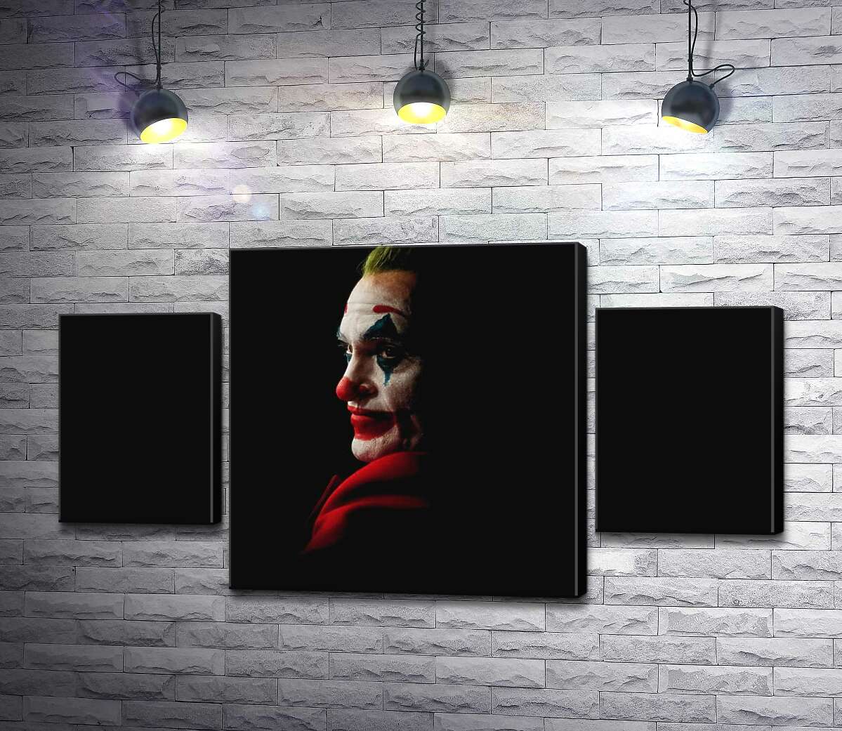 Модульная картина ArtPoster Профиль Джокера рассеивается в тени 100x55 см Модуль №7
Модульная картина ArtPoster Профиль Джокера рассеивается в тени 100x55 см Модуль №7