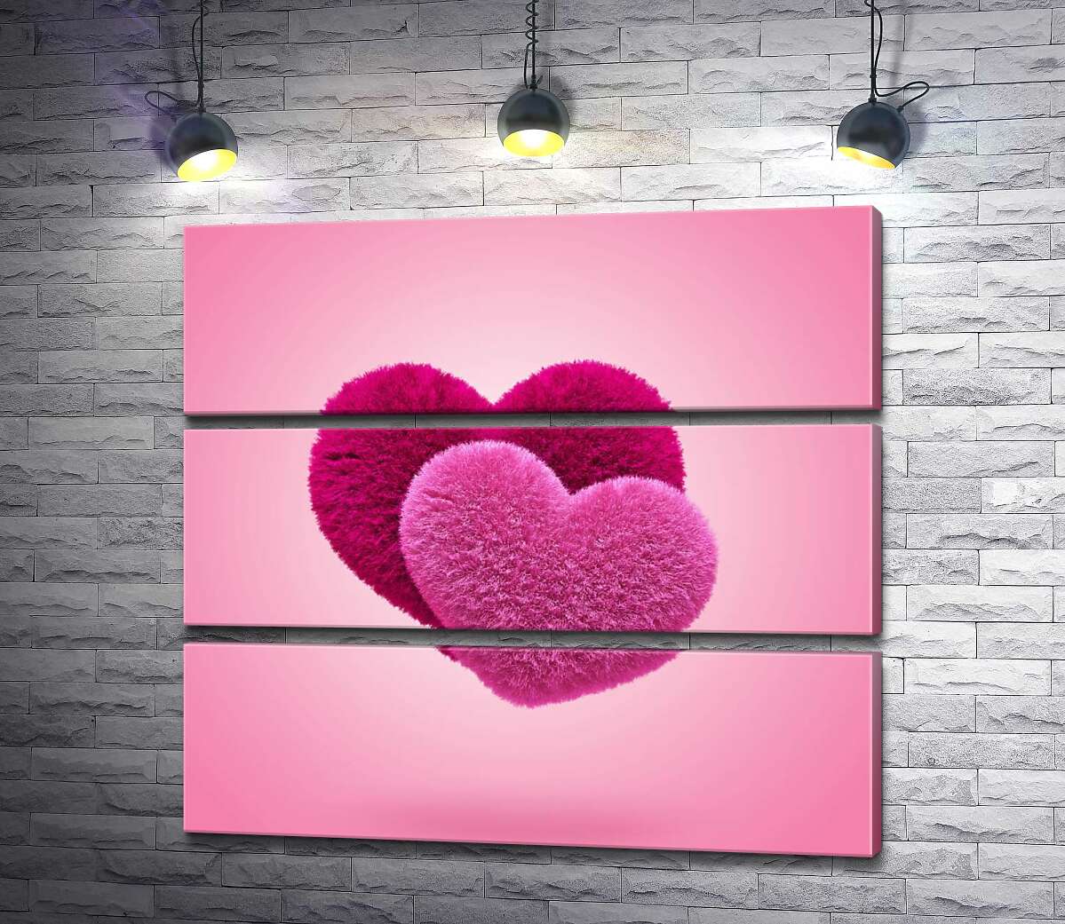Модульная картина ArtPoster Пушистая любовь розовых сердечек 66x60 см Модуль №13
Модульная картина ArtPoster Пушистая любовь розовых сердечек 66x60 см Модуль №13