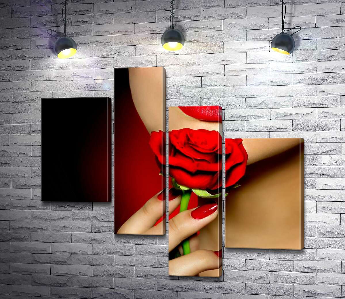 Модульная картина ArtPoster Роскошь красного на губах, пальцах и розе 100x92 см Модуль №20
Модульная картина ArtPoster Роскошь красного на губах, пальцах и розе 100x92 см Модуль №20