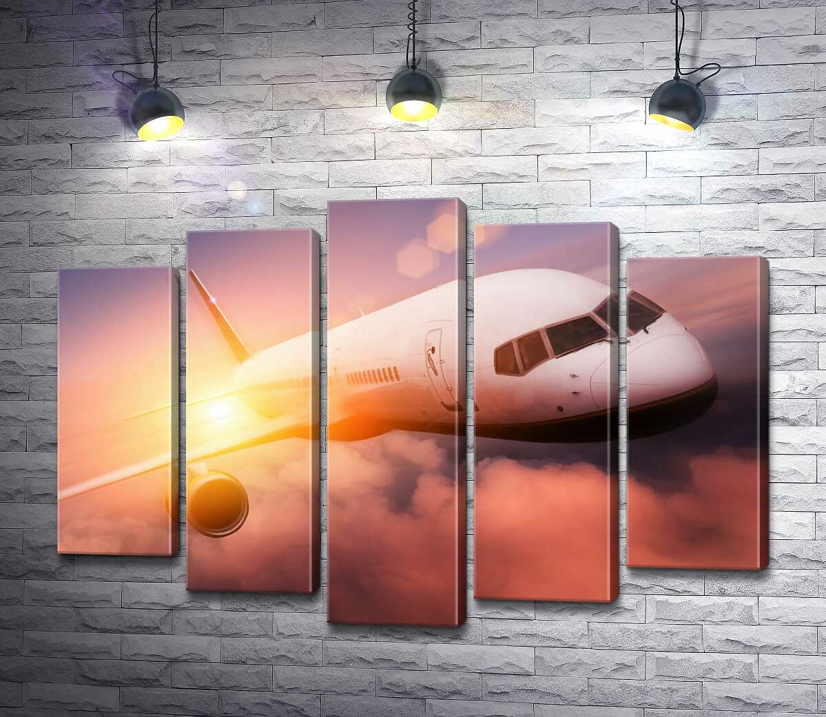 Модульная картина ArtPoster Скоростной полет самолета на заоблачной высоте 100x73 см Модуль №26
Модульная картина ArtPoster Скоростной полет самолета на заоблачной высоте 100x73 см Модуль №26