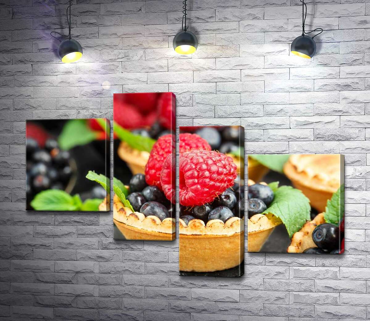 Модульная картина ArtPoster Тарталетки со вкусом лета в ягодных начинках 130x89 см Модуль №20
Модульная картина ArtPoster Тарталетки со вкусом лета в ягодных начинках 130x89 см Модуль №20