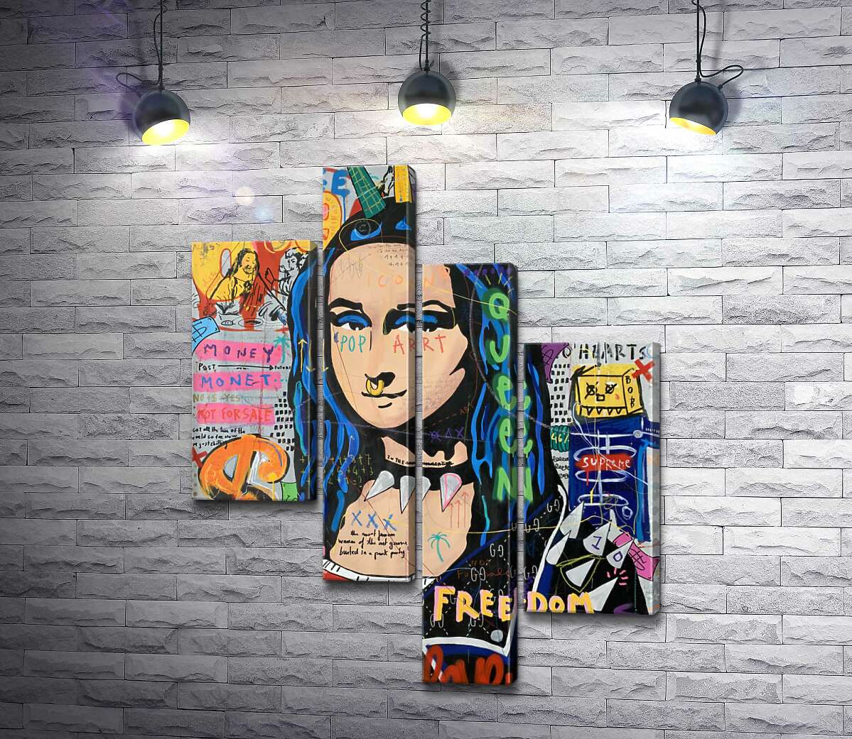 Модульная картина ArtPoster Супреме Мона (Supreme Mona) – Джисбар 100x129 см Модуль №20
Модульная картина ArtPoster Супреме Мона (Supreme Mona) – Джисбар 100x129 см Модуль №20